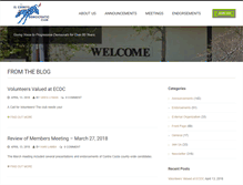 Tablet Screenshot of ecdclub.org
